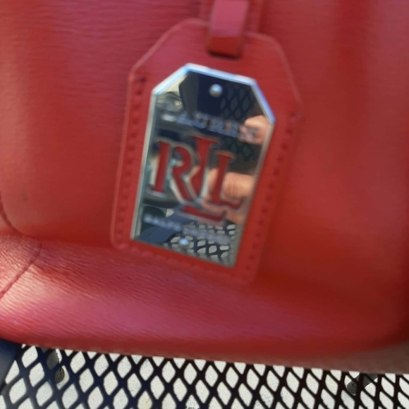 RALPH LAUREN Newbury Double Zip Satchel 5 Pc Set - Picture 12 of 15